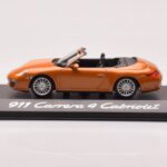 Porsche 911 997 Carrera 4 Kabriolets Oranžs Metālisks Minichamps 1:43