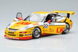 Porsche 911 997 GT3 Cup D. O'Young Carrera Cup Asia 2007 AUTOart 1:18 80785 Metāls — attēls 2 no 7