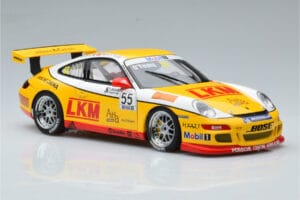 Porsche 911 997 GT3 Cup D. O'Young Carrera Cup Asia 2007 AUTOart 1:18 80785 Metāls — attēls 5 no 7
