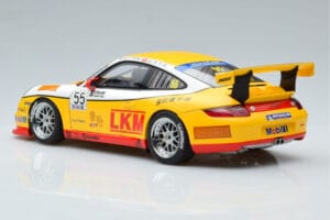 Porsche 911 997 GT3 Cup D. O'Young Carrera Cup Asia 2007 AUTOart 1:18 80785 Metāls — attēls 6 no 7