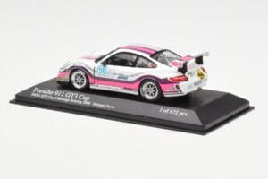 Porsche 911 997 GT3 Cup #56 M. Snow IMSA GT3 Challenge 2008 Minichamps 1:43 400086456 Metāls — attēls 3 no 4