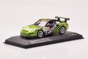 Porsche 911 997 GT3 Cup #8 E. Brown IMSA GT3 Challenge 2009 Minichamps 1:43 400096708 Metāls — attēls 2 no 4