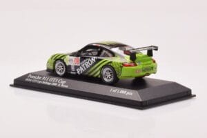 Porsche 911 997 GT3 Cup #8 E. Brown IMSA GT3 Challenge 2009 Minichamps 1:43 400096708 Metāls — attēls 3 no 4