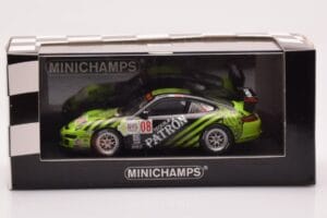 Porsche 911 997 GT3 Cup #8 E. Brown IMSA GT3 Challenge 2009 Minichamps 1:43 400096708 Metāls — attēls 4 no 4