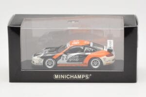 Porsche 911 997 GT3 Cup Noble Group #9 R. Meins Carrera Cup Asia Macau 2007 Minichamps 1:43 400076419 Metāls — attēls 4 no 4