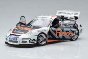 Porsche 911 997 GT3 Cup #33 M. Marsh Carrera Cup Asia 2006 AUTOart 1:18 80782 Metāls — attēls 2 no 7