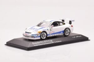 Porsche 911 997 GT3 Cup Porsche Carrera Cup #3 R. Westbrook 2007 Minichamps 1:43 400076483 Metāls — attēls 2 no 4