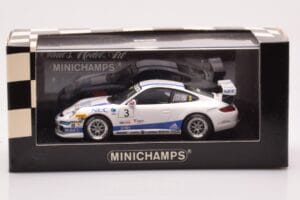 Porsche 911 997 GT3 Cup Porsche Carrera Cup #3 R. Westbrook 2007 Minichamps 1:43 400076483 Metāls — attēls 4 no 4