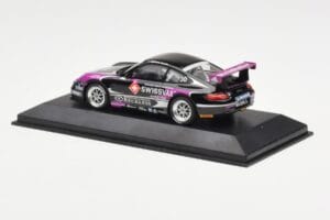 Porsche 911 997 GT3 Cup Swissvax #30 K. Sasaki Carrera Cup Asia Macau 2007 Minichamps 1:43 400076430 Metāls — attēls 3 no 4