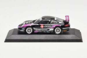Porsche 911 997 GT3 Cup Swissvax #30 K. Sasaki Carrera Cup Asia Macau 2007 Minichamps 1:43