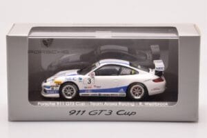 Porsche 911 997 GT3 Cup #3 Team Araxa Racing R. Westbrook Porsche Carrera Cup 2007 Minichamps 1:43 WAP02012318VKK Metāls — attēls 4 no 4