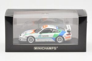 Porsche 911 997 GT3 Cup Tsuchiya #80 K. Sawa Carrera Cup Asia Macau 2007 Minichamps 1:43 400076480 Metāls — attēls 4 no 4