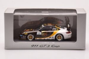 Porsche 911 997 GT3 Cup #2 UPS Holzer 2008 Minichamps 1:43 WAP02002218 Metāls — attēls 4 no 4