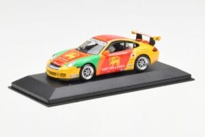Porsche 911 997 GT3 Cup Visit Sri Lanka #6 D. Malagamuwa Carrera Cup Asia Macau 2007 Minichamps 1:43 400076406 Metāls — attēls 2 no 4