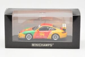 Porsche 911 997 GT3 Cup Visit Sri Lanka #6 D. Malagamuwa Carrera Cup Asia Macau 2007 Minichamps 1:43 400076406 Metāls — attēls 4 no 4