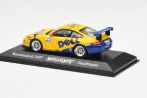 Porsche 911 997 GT3 #15 K. Burt Porsche Michelin Supercup 2006 Minichamps 1:43 WAP02013417 Metāls — attēls 3 no 4