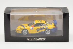Porsche 911 997 GT3 #15 K. Burt Porsche Michelin Supercup 2006 Minichamps 1:43 WAP02013417 Metāls — attēls 4 no 4