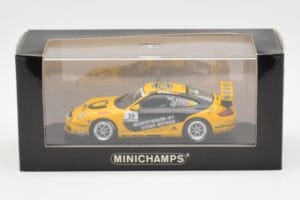 Porsche 911 997 GT3 Cup Tolimit Motorsport #39 Menzel Porsche Supercup 2007 Minichamps 1:43 400066439 Metāls — attēls 4 no 4