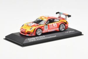 Porsche 911 997 GT3 R ITAS #18 De Lorenzi / Bonetti / Caccia / Bontempelli 24 Hours of Spa 2011 Minichamps 1:43 400118918 Met — attēls 2 no 4