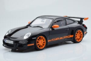 Porsche 911 997 GT3 RS Melns AUTOart 1:18