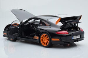 Porsche 911 997 GT3 RS Melns AUTOart 1:18 WAP02112017 Metāls — attēls 5 no 8