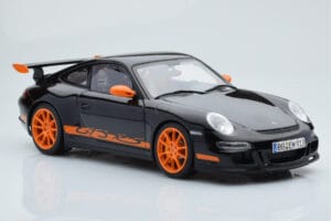 Porsche 911 997 GT3 RS Melns AUTOart 1:18 WAP02112017 Metāls — attēls 6 no 8
