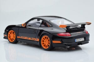 Porsche 911 997 GT3 RS Melns AUTOart 1:18 WAP02112017 Metāls — attēls 7 no 8