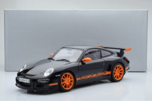 Porsche 911 997 GT3 RS Melns AUTOart 1:18 WAP02112017 Metāls — attēls 8 no 8