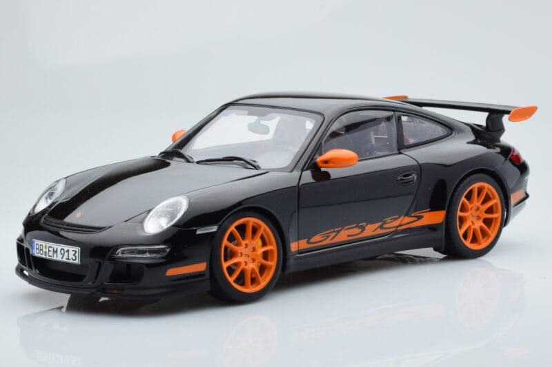 Porsche 911 997 GT3 RS Melns AUTOart 1:18