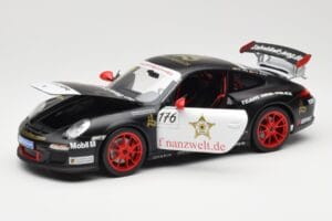 Porsche 911 997 GT3 RS #176 Team Ring Police VLN 2011 Norev 1:18 187570 Metāls — attēls 2 no 8