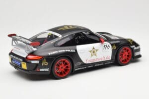 Porsche 911 997 GT3 RS #176 Team Ring Police VLN 2011 Norev 1:18 187570 Metāls — attēls 3 no 8