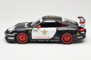 Porsche 911 997 GT3 RS #176 Team Ring Police VLN 2011 Norev 1:18 187570 Metāls — attēls 4 no 8