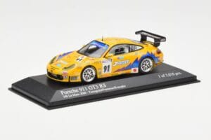 Porsche 911 997 GT3 RS T2M #91 Yamagishi / Fournoux / Konopka 24 Hours of Le Mans 2006 Minichamps 1:43 400066991 Metāls — attēls 2 no 4