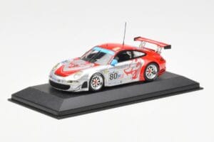 Porsche 911 997 GT3 RSR Flying Lizard #80 S. Neiman / J. Bergmeister / J. van Overbeek 24 Hours of Le Mans 2008 Minichamps 1: — attēls 2 no 4