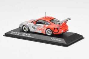 Porsche 911 997 GT3 RSR Flying Lizard #80 S. Neiman / P. Long / J. Van Overbeek 24 Hours of Le Mans 2006 Minichamps 1:43 4000 — attēls 3 no 4