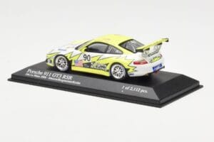 Porsche 911 997 GT3 RSR Krohn Racing #90 J. Bergmeister / T. Jonsson / T. Krohn 24 Hours of Le Mans 2006 Minichamps 1:43 4000 — attēls 3 no 4