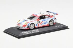 Porsche 911 997 GT3 RSR Matmut #76 P. Narac / R. Lietz / P. Long 24 Hours of Le Mans 2007 Minichamps 1:43 400076776 Metāls — attēls 2 no 4