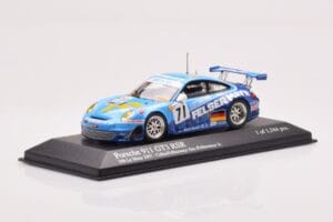 Porsche 911 997 GT3 RSR #71 Felbermayr-Proton M. Collin 24 Hours of Le Mans 2007 Minichamps 1:43 400076771 Metāls — attēls 2 no 4