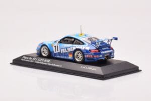 Porsche 911 997 GT3 RSR #71 Felbermayr-Proton M. Collin 24 Hours of Le Mans 2007 Minichamps 1:43 400076771 Metāls — attēls 3 no 4