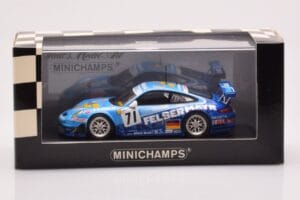Porsche 911 997 GT3 RSR #71 Felbermayr-Proton M. Collin 24 Hours of Le Mans 2007 Minichamps 1:43 400076771 Metāls — attēls 4 no 4