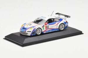 Porsche 911 997 GT3 RSR #93 Nielsen / C. Ehret / A. Simonsen 24 Hours of Le Mans 2007 Minichamps 1:43 400076793 Metāls — attēls 2 no 4
