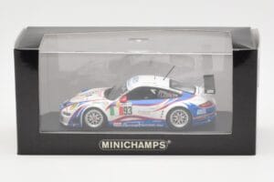 Porsche 911 997 GT3 RSR #93 Nielsen / C. Ehret / A. Simonsen 24 Hours of Le Mans 2007 Minichamps 1:43 400076793 Metāls — attēls 4 no 4