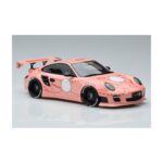 Porsche 911 997 Liberty Walk Pink Pig GT Spirit 1:18 CLDC020 Sveķi - image 4 of 6