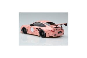 Porsche 911 997 Liberty Walk Pink Pig GT Spirit 1:18 CLDC020 Sveķi — attēls 5 no 6