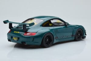 Porsche 911 997 RWB Syunkashuto Zaļš GT Spirit 1:18 GT896 Sveķi — attēls 2 no 6