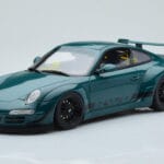 Porsche 911 997 RWB Syunkashuto Zaļš GT Spirit 1:18