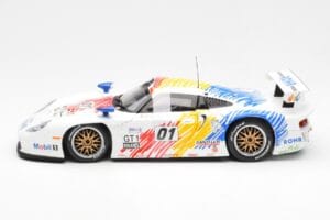 Porsche 911 GT1 #1 A. McNish / R. Sullivan / U. Alzen Rohr Motorsport Daytona 24 Hours 1998 UT Models 1:18 39611 Metāls — attēls 3 no 6