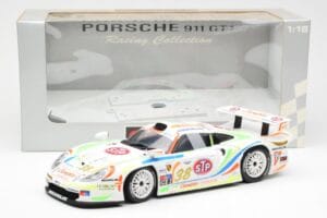 Porsche 911 GT1 #38 T. Boutsen / M. Kelleners 24 Hours of Le Mans 1998 UT Models 1:18 39817 Metāls — attēls 6 no 6