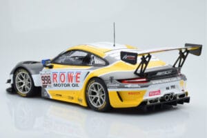 Porsche 911 GT3 R Rowe Racing #998 F. Makowiecki / A. Pilet / N. Tandy 2nd Place 24 Hours of Spa-Francorchamps 2019 Minichamp — attēls 5 no 6
