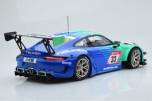 Porsche 911 GT3 R Falken Motorsports #33 K. Bachler / M. Muller / T. Engelhart / M. Werner 24 Hours of Nurburgring 2020 Minic — attēls 2 no 6